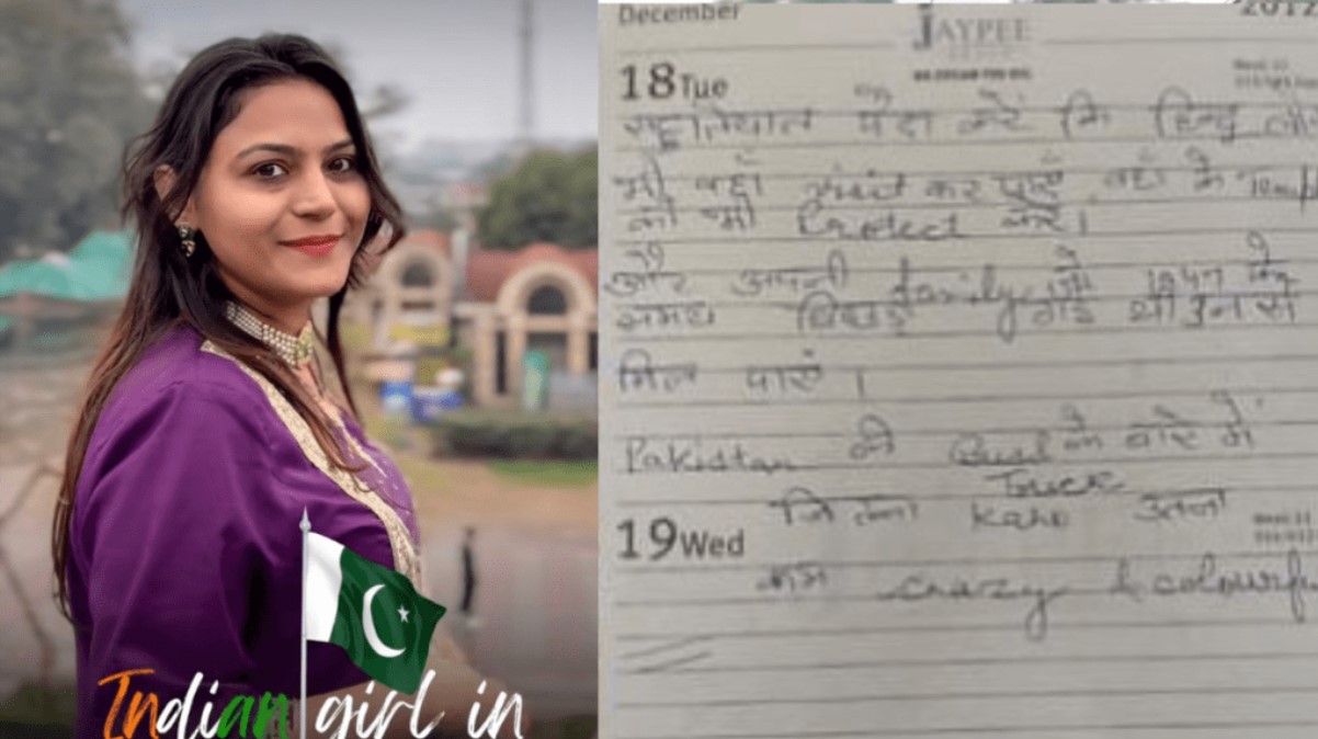 ‘Pakistan is….’: ‘Spy’ YouTuber Jyoti Malhotra’s diary entry after her 10-day Pak visit goes viral